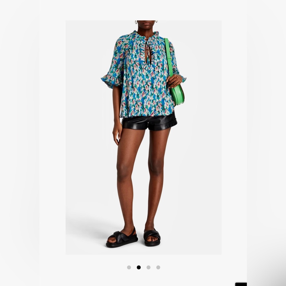 Ganni Floral Top
